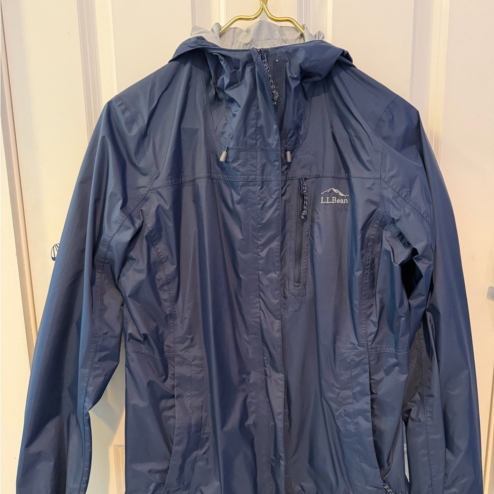L.L. Bean Women’s Navy Raincoat